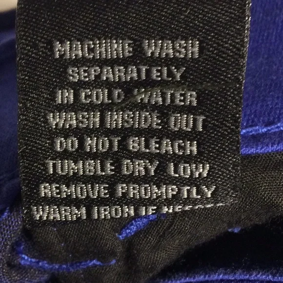 Vintagw Celebrity Pink RoyalBlue Stretch Jeans juniors 3 - Picture 13 of 14